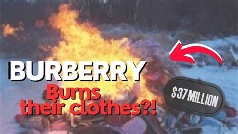 in july report revealed that burberry destroyed unsold clothes|burberry destroys unsold.